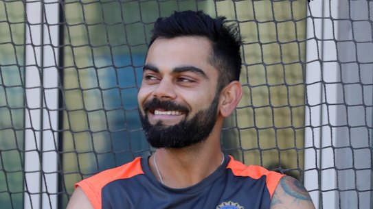 Gentleman: Indian captain Virat Kohli.