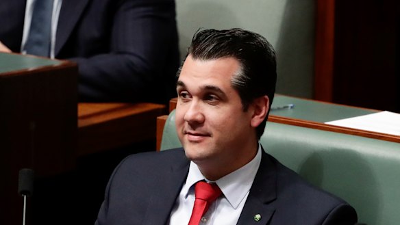 Michael Sukkar in Parliament last week.