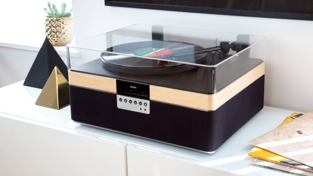 Most record players with speakers attached are poor, but not this one.