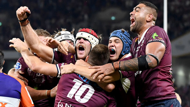 James O’Connor played a key role in Queensland’s thrilling Super Rugby AU title win.