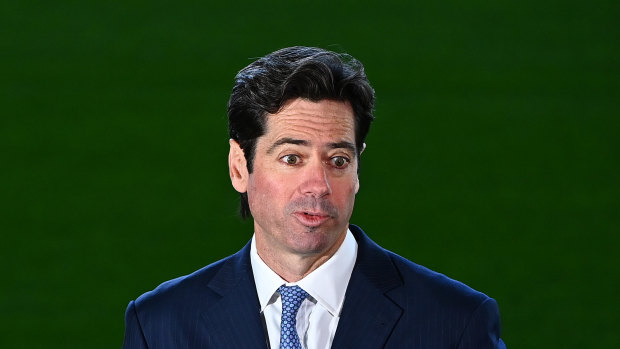 AFL boss Gillon McLachlan has secured a new deal with broadcasters Seven West Media and Foxtel.