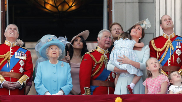 Trooping the color in 2018: Today, things are not looking up for Prince Andrew.