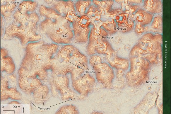 Using a Lidar dataset, researchers revealed a previously unrecorded dense Mayan urban settlement, which they are calling Valeriana. 