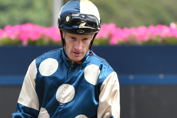 Champion jockey Mark Zahra. 