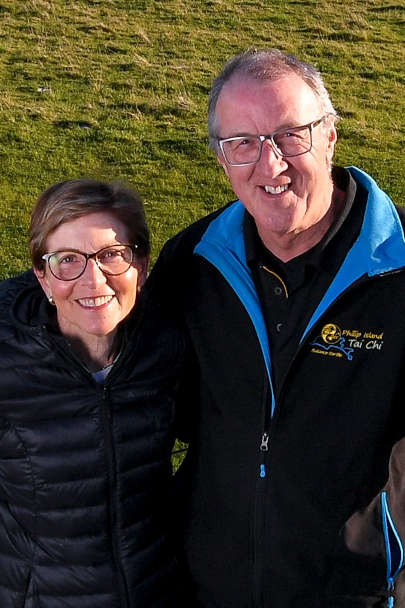 Karen Green and Robert Newall.