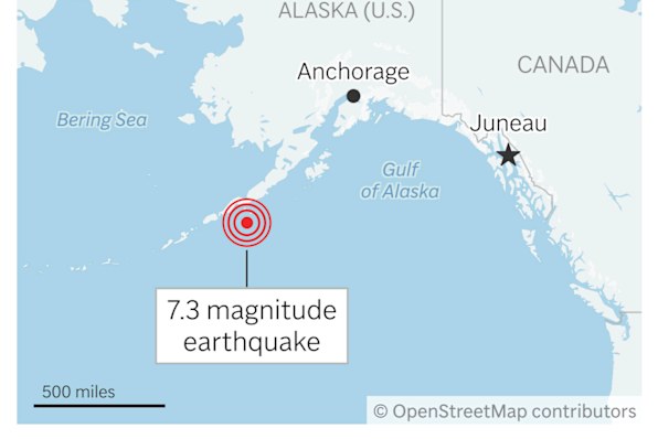 Tsunami warning today washington