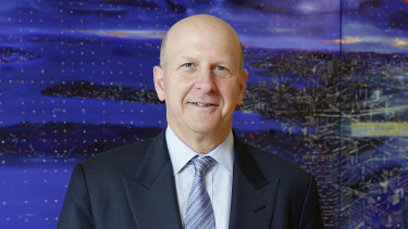 The Wall Street giant will also force chief executive officer David Solomon (pictured)  and his predecessor Lloyd Blankfein to return some of their compensation, according to a person briefed on the matter.