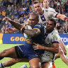 The Eels lost in golden point on Thursday night