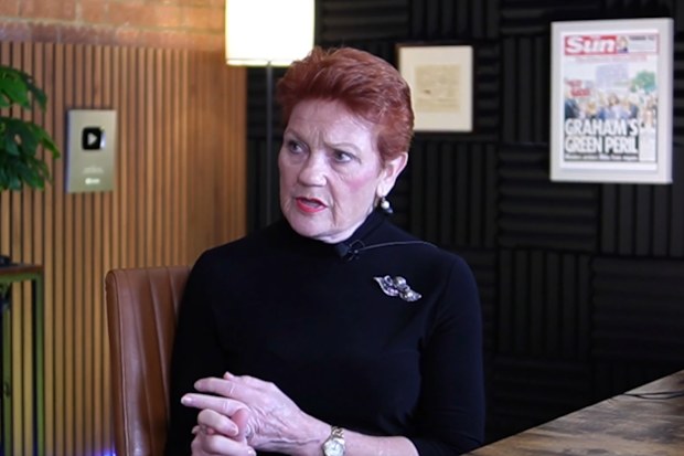 Pauline Hanson wants to 'round up' and move opponents to island in  interview former UK PM Liz Truss | Nine.com.au
