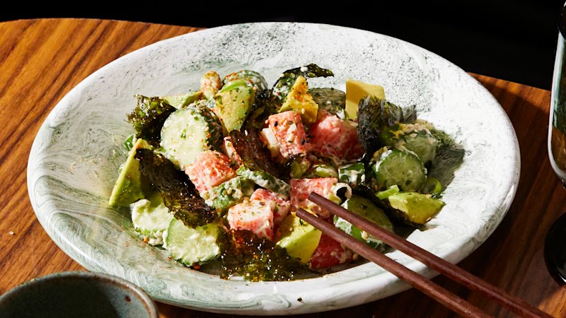 Rosheen Kaul’s California roll salad