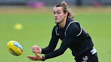Collingwood defender Darcy Moore.