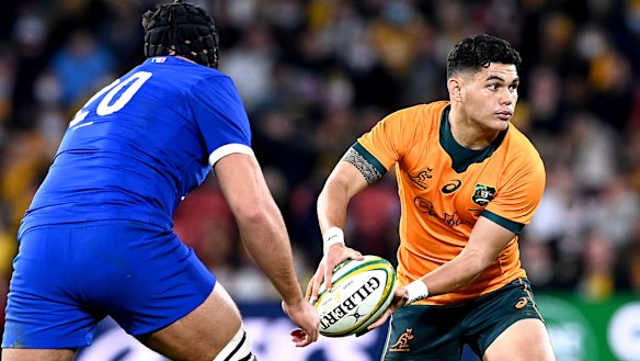 Keeping Noah Lolesio at five-eighth would allow Australia to select James O’Connor at fullback.