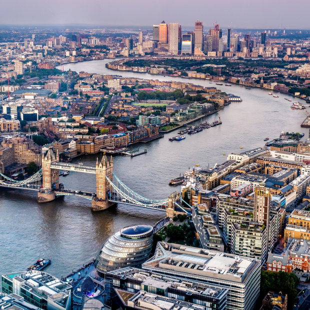 London is home to 9 million people, a population Melbourne is forecast reach by about 2050.