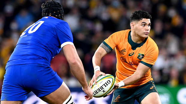 Keeping Noah Lolesio at five-eighth would allow Australia to select James O’Connor at fullback.