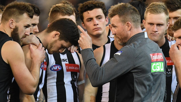 Collingwood coach Nathan Buckley is worried about a 'blight' on the game.