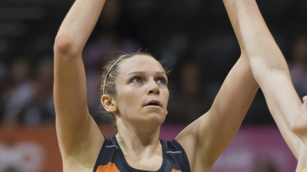 Giants shooter Jo Harten has also pleaded with the government to give netball a restart date.