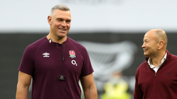 Jason Ryles during his days with  Eddie Jones at England rugby.