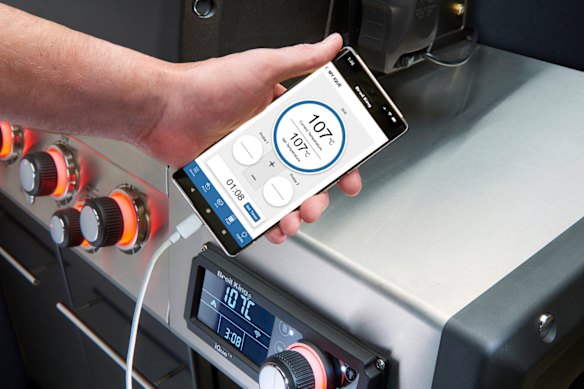 The Broil King connected app.