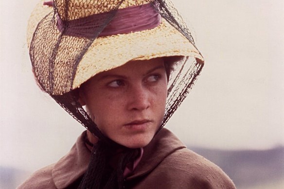 Judy Davis as the feisty Sybilla in My Brilliant Career.