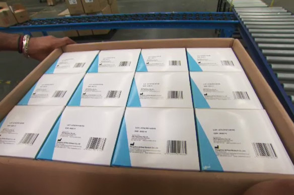 Rapid antigen tests are in high demand.