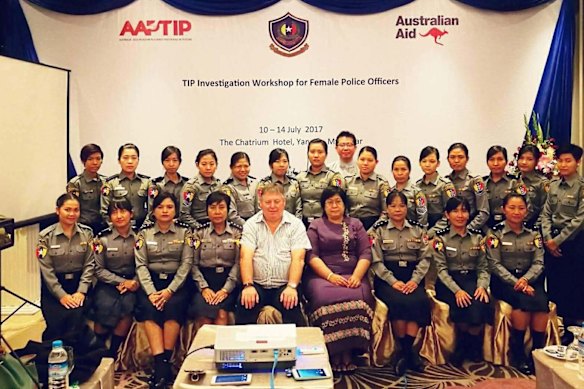 Neale Fursdon in Myanmar.