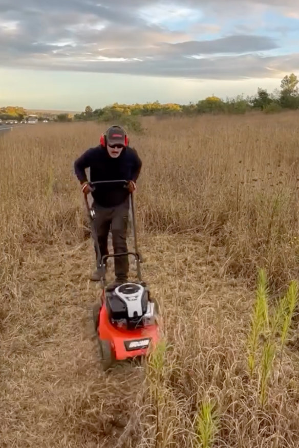 Nathan Stafford’s millions of followers on social media watch videos of him gardening for free.