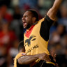 PNG upset Fiji in tribute to Ottio as injured Uate fears his farewell