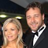 Actor Russell Crowe and his wife Danielle Spencer arrive at the Australian premier of his movie “Master and Commander: The Far Side of the World” in Sydney, Australia, Wednesday. Nov. 26, 2003. (AP Photo/Dan Peled)