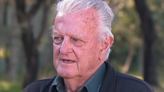 Darling Downs Zoo co-owner Steve Robinson speaking outside the zoo on Tuesday.