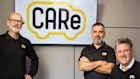 CARe Auto’s CEO Leigh Bryan (left), and co-founders Jim Vais and Norman Moss. 