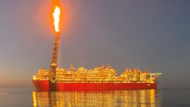Flaring of excess gas in the first two years of Prelude’s operation produced almost 2.5 million tonnes of carbon emissions.