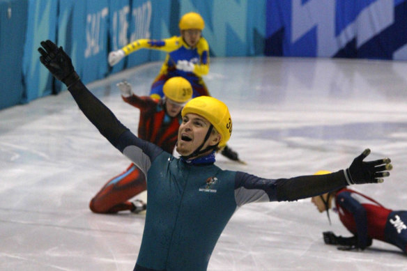 The famous win by Steven Bradbury in 2002. 