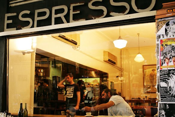 Degraves Espresso was one of Christopoulos’ early ventures.