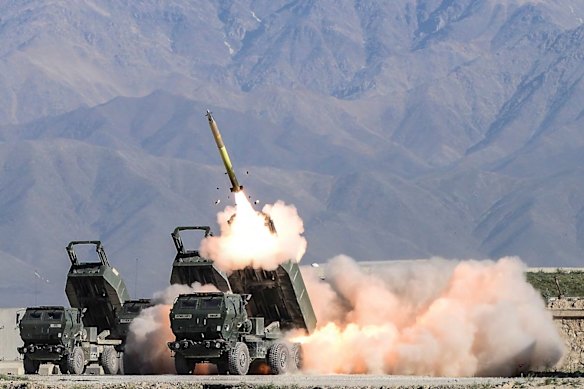 Australia will eventually build 4000 guided missiles a year capable of being fired by the HIMARS mobile artillery system.
