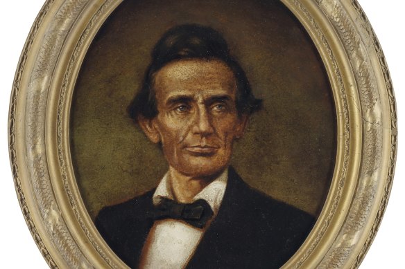A rousing speech Lincoln gave in 1856 was never recorded.