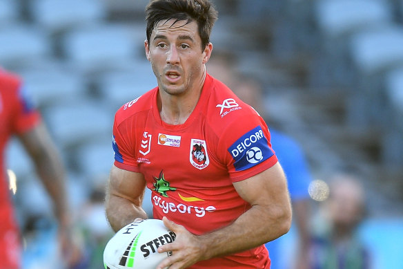 Ben Hunt has held on to his spot as Dragons coach Paul McGregor fights for his job.