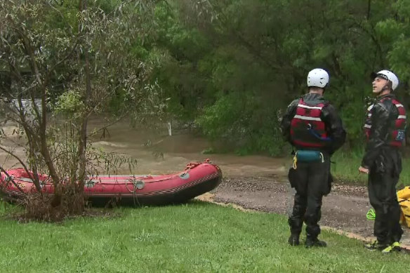 Flooding in Tallarook.