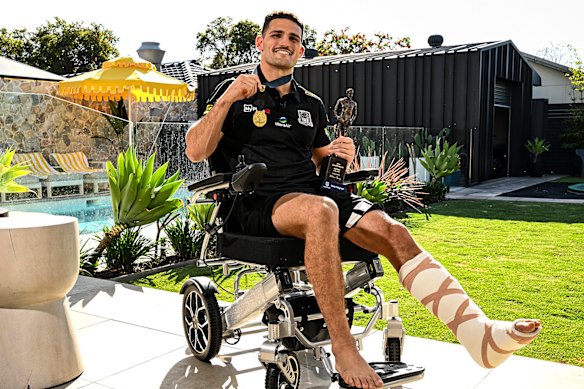 Panthers halfback and Dally M winner Nathan Cleary.