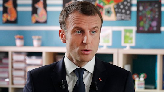 'There is no free lunch': French president's message to tech chiefs