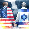 Trump and Netanyahu illo