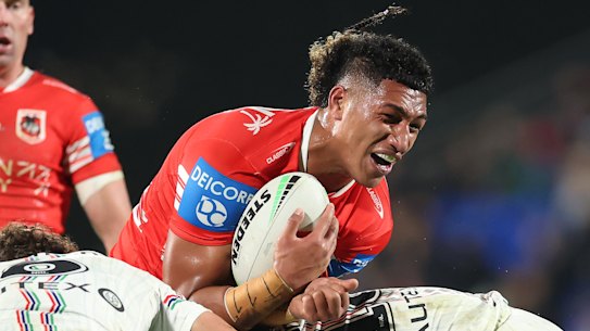 Young Dragons prop Loko Pasifiki Tonga.