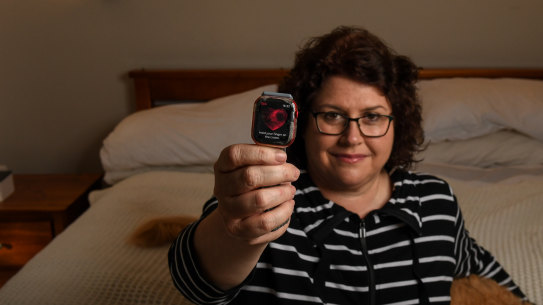 Kate Bendall credits her husband’s Apple Watch with discovering she was having an AFib.