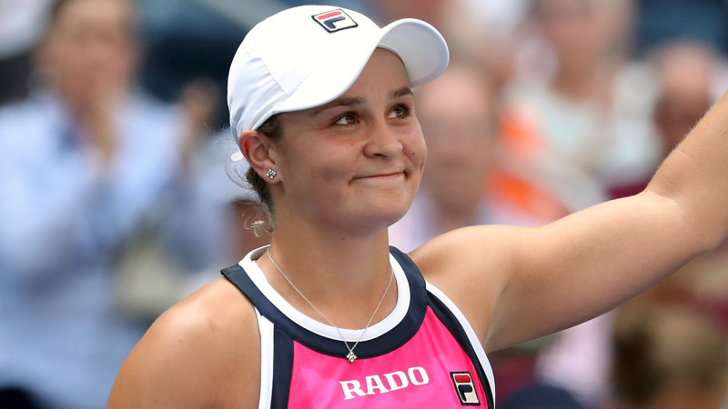 US Open 2019: Ashleigh Barty wins in straight sets to leap ...
