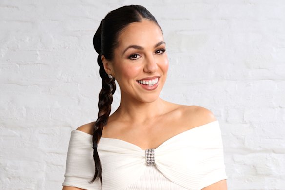 Big Brother host Mel Tracina has a mix of high and low labels in her wardrobe.