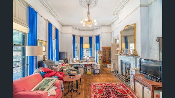 The internal style of the house retains many original features.