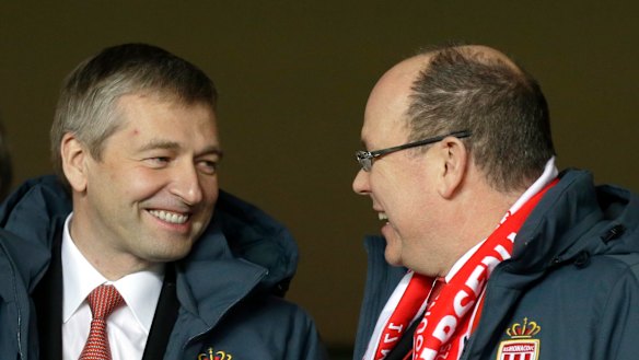 Dmitry Rybolovlev with Prince Albert II of Monaco.