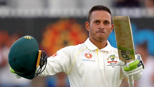 Usman Khawaja featured heavily in the documentary on the Australian men's team.