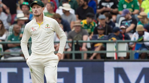 Cameron Bancroft was seen to hide the object down the front of his underpants before walking over to the umpires.