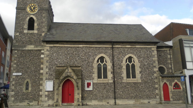 St Pancras' parish church, Chichester, West Sussex.