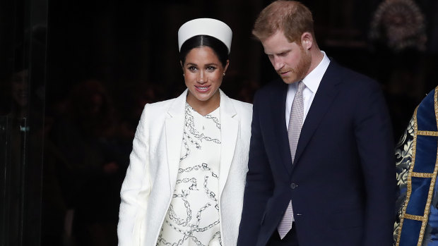 Meghan, the Duchess of Sussex, said the baby was due late April early May.